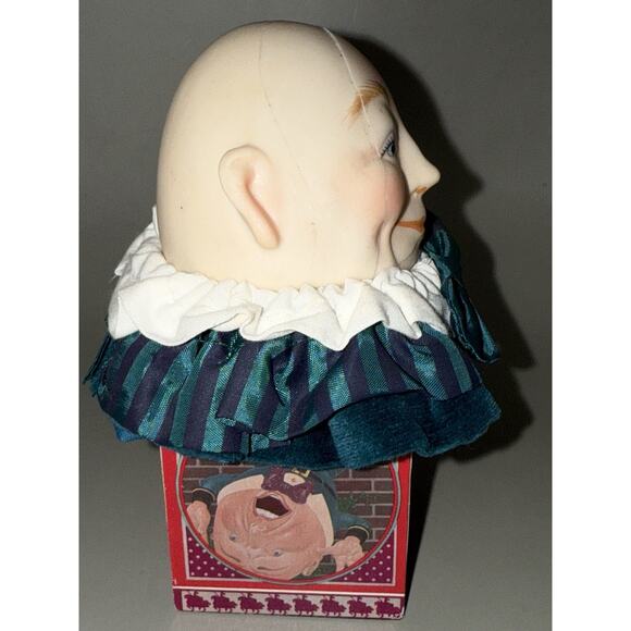 RARE Miniature Enesco Humpty Dumpty In-A-box Kitschy Vintage Read! - Picture 4 of 12